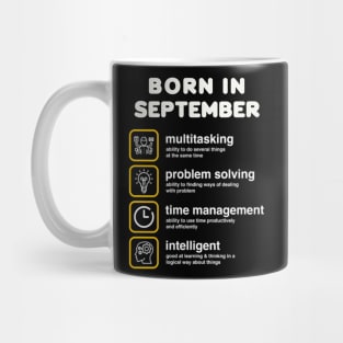 Born in September Mug